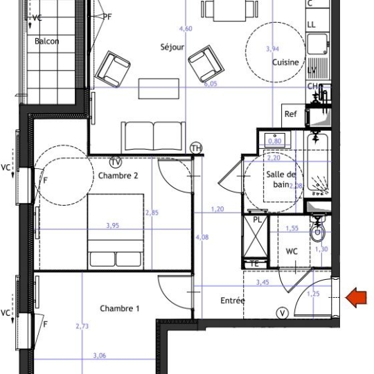  Annonces VITRY : Apartment | VITRY-SUR-SEINE (94400) | 62 m2 | 346 000 € 