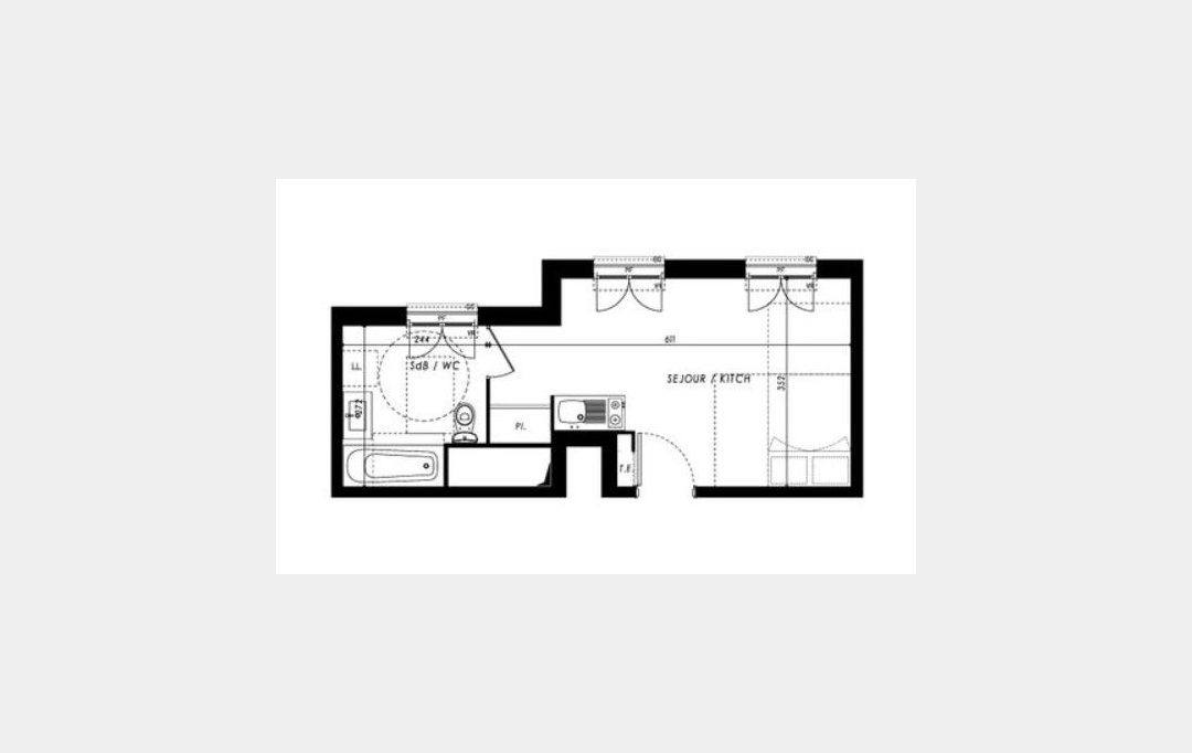 Annonces VITRY : Apartment | YERRES (91330) | 24 m2 | 155 000 € 